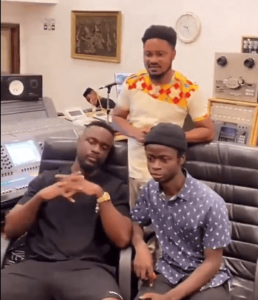 Sarkodie meets Safo Newman for collaboration 