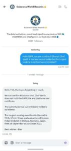 Chef Smith record is fake, Guinness World Records confirmed it to TV3 Ghana.The Guinness World Record (GWR) has denied according any record of the longest cooking by an individual to Ghanaian Chef, Ebenezer Smith.