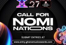 Telecel Ghana Music Awards opened nomination for 27th edition
